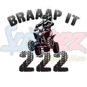 Braaap It 222 Quad ATV Four Wheeler